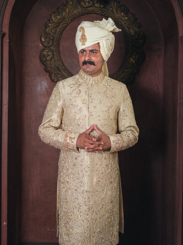 Royal Ivory Sherwani