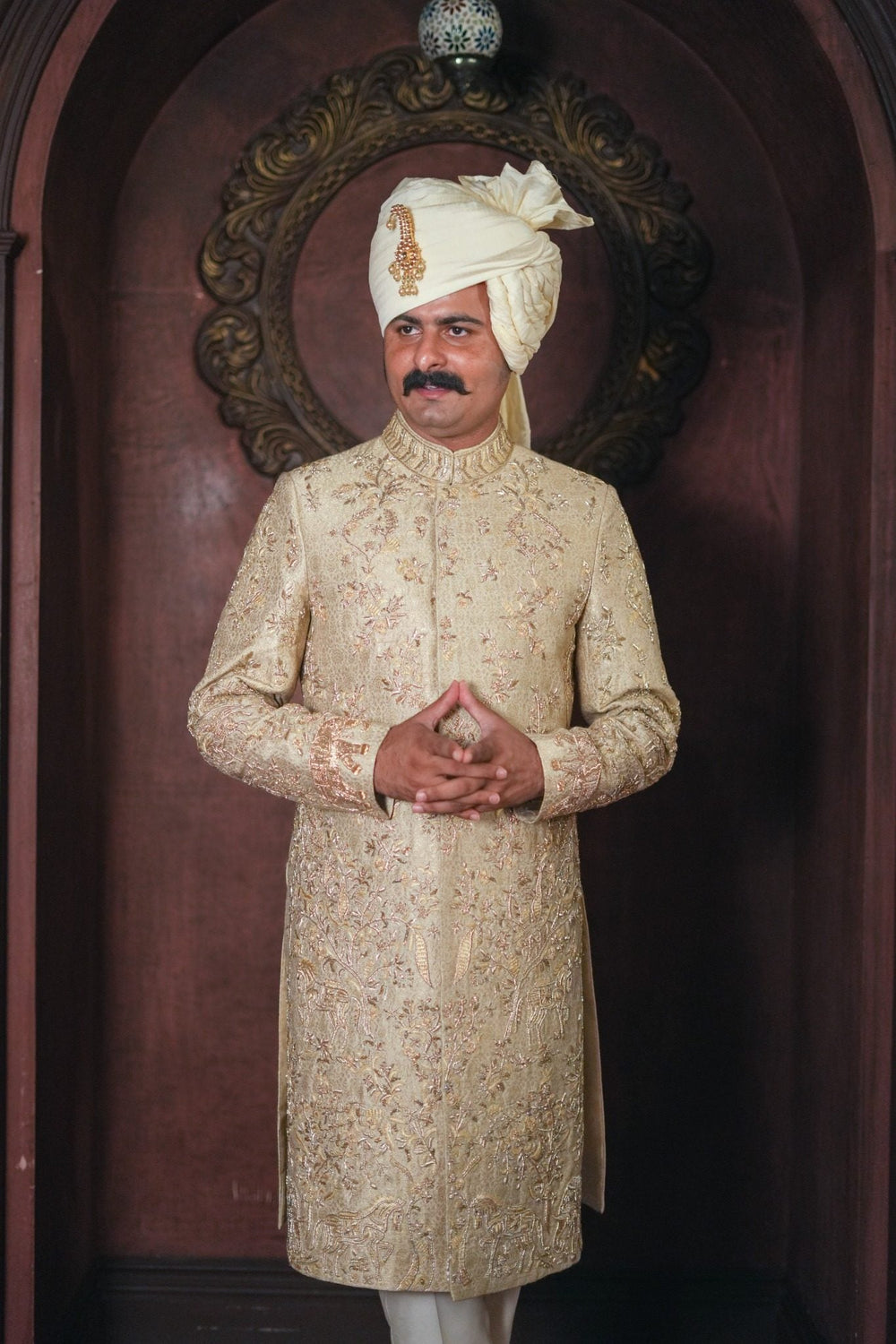 Royal Ivory Sherwani